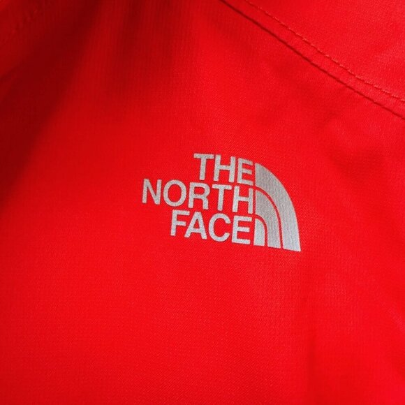 THE NORTH FACE Boys Jacket Large 14/16 Red Hooded Windbreaker Full Zip *TORN - Picture 10 of 16